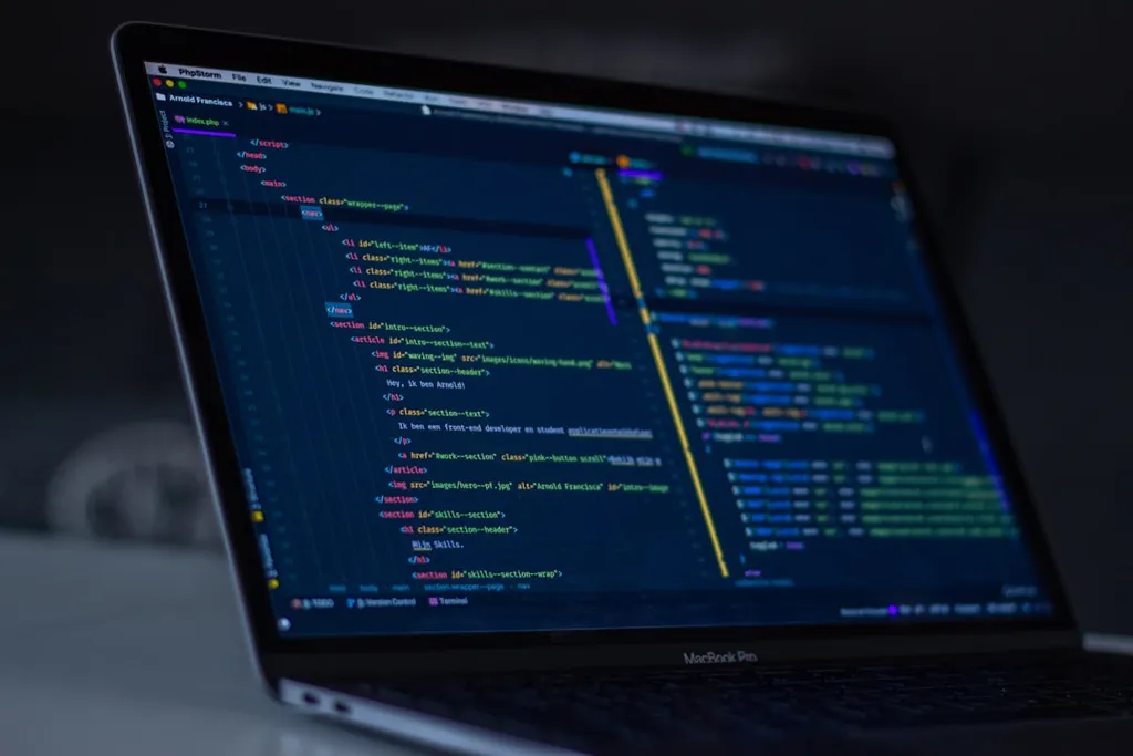 Software engineer and coding workspace — visual atmosphere